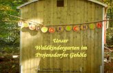 Unser Waldkindergarten im Projensdorfer Gehölz Haus der Familie Lornsenstraße 12/14 Tel. 0431/ 248 90 3.