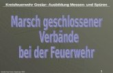 Kreisfeuerwehr Goslar: Ausbildung Messen- und Spüren Erstellt: Uwe Fricke, September 2004 1.