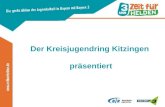Der Kreisjugendring Kitzingen präsentiert. Die große Aktion der Jugendarbeit in Bayern 12. bis 15. Juli 2007 Wir sind dabei!