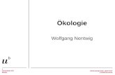 Ökologie Wolfgang Nentwig. Spektrum Verlag (Heidelberg) 2007 25 / 41 CHF Seitenangaben.