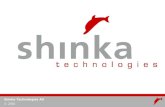 Shinka Technologies AG © 2001. Shinka Technologies AG © 2001 Web Services für Finanzdienstleister Frankfurt, 14.11.2001 Dr. Dirk Krafzig dirk.krafzig@shinka.de.