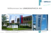UNIGRAPHICA AG  Industriestrassse 46  9491 Ruggell  Liechtenstein Tel +423 375 81 81  Fax +423 375 81 80  info@