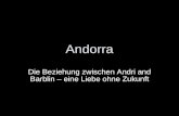 Andorra Die Beziehung zwischen Andri and Barblin – eine Liebe ohne Zukunft.