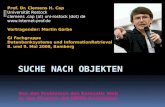 Prof. Dr. Clemens H. Cap Universität Rostock clemens.cap (at) uni-rostock (dot) de  Vortragender: Martin Garbe GI Fachgruppe Datenbanksysteme.