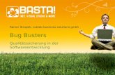 Rainer Stropek, cubido business solutions gmbh Bug Busters Qualit¤tssicherung in der Softwareentwicklung