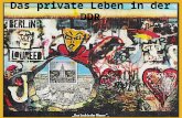 Das private Leben in der DDR. Wohnen Wohnungen waren nach 2.Weltkrieg teurer als in der BRD kleiner als im Westen (nur 58 qm statt wie in der BRD 78 qm)
