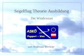 Segelflug Theorie Ausbildung Der Windenstart von Andreas Winkler.