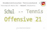 © by STW WE Heinz Borchers1 Niedersächsischer Tennisverband e.V. Tennisbezirk Weser-Ems – Ressort Schultennis.