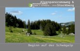 Alpenpanoramaweg & Stockberg 21. Mai 2011 Beginn auf der Schwägalp Rorschach–Genève Etappe 5 Schwägalp – Stein SG.