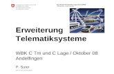 Bundesamt für Bevölkerungsschutz BABS Infrastruktur, Schutzbauten Ident.-Nr./Version (Aus DMS kopieren) Erweiterung Telematiksysteme WBK C Tm und C Lage.
