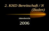 2. KHD Bereitschaft / N (Baden) Jahresbericht 2006