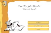 Inhaltliche Aufbereitung: Iris Thalguter Quiz für Einsteiger Buchinfo Ein Tor für David Von Imke Rudel Beenden.