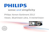 Philips Xenon-Sortiment 2012 Vision, BlueVision ultra, X-tremeVision