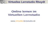 Online lernen im Virtuellen Lernstudio