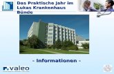 Das Praktische Jahr im Lukas Krankenhaus Bünde - Informationen -
