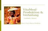 VitaMeal Produktion & Verteilung Lumbadzi, Malawi Fotos & Text: Marcus Westberg.