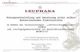 AT2go – Entwicklung, Fertigung und Inbetriebnahme eines selbstbalancierenden Rollers Leuphana Universität Lüneburg Fakultät Wirtschaft Institut für Produkt-