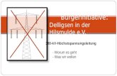 Bürgerinitiative : Delligsen in der Hilsmulde e.V. 380-kV-Höchstspannungsleitung - Worum es geht - Was wir wollen.
