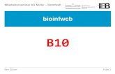 Mitarbeiterseminar AG Müller – bioinfweb Folie 1Ben Stöver bioinfweb.