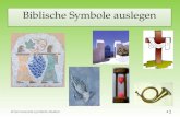 Biblische Symbole auslegen hermeneutik.symbolik.sfweber 1.