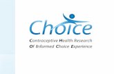 Contraceptive Health Education Research Program in Women Considering Combined Hormonal Contraception: CHOICE (Contraceptive Health Research of Informed.
