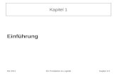 SS 2011EK Produktion & LogistikKapitel 1/1 Kapitel 1 Einführung.