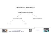 J+S Weiterbildung 2 Modul Trainerphilosophie, Okt04 Taktik Defensives Verhalten Verschiedene Systeme Raumdeckung Manndeckung 2-1-2 2-2-1.