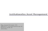 Institutionelles Asset Management Mag. Gerold Permoser, CFA INNOVEST Finanzdienstleistungs AG Kärntner Straße 28 1010 Wien.