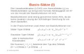 8. Vorlesung SS10Computational Chemistry1 Basis-Sätze (I) Slater Type Orbital Die Linearkombination (LCAO) von Atomorbitalen ( ) zu Molekülorbitalen (