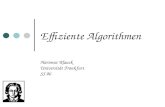 Effiziente Algorithmen Hartmut Klauck Universität Frankfurt SS 06.