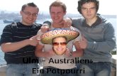 Ulm – Australien: Ein Potpourri. Juls, auf deinem Weg nach Melbourne wurdest du von vielen heiteren Gesellen begleitet...