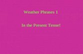 Weather Phrases 1 In the Present Tense! Wie ist das Wetter? Es schneit.