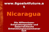 Www.  Die Millenniums- Entwicklungsziele und Österreichische Entwicklungszusammenarbeit Nicaragua