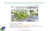 Der Weg zur klimafreundlichen Gemeinde Peyrl Reingard - Mobilität Rainer Hermann – Landwirtschaft und Raumordnung Gerstbach – Muck Robert - Öffentliche.