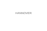 HANNOVER. Hannover liegt am Fluss "Leine". Der Name der Stadt Name kommt von "Honovere". Das heißt "das hohe Ufer". Hannover war im Mittelalter nur einkleines.