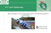 KIT Land Steiermark Busunfall mit Ungarischen Staatsbürgern