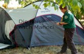 Die Reise nach Marinci. Voriges Wochenende war ich mit Pfadfinder in Marinci. Wenn wir gekommen sind, haben wir zuerst die Zelten gestellt und die Patente.