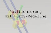 Positionierung mit Fuzzy-Regelung. Mitwirkende Betreuer: Dipl.-Ing. Dr. Michael Reiterer Beteiligte Schüler: Fasching, Kurz, Lueger, Mach, Müller, Prem,