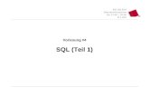 WS 2013/14 Datenbanksysteme Do 17:00 – 18:30 R 1.007 Vorlesung #4 SQL (Teil 1)