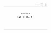SS 2004 Datenbanken 4W Mi 13:30 – 15:00 G 2.30 Vorlesung #6 SQL (Teil 1)