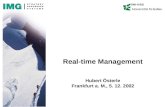 IWI-HSG Real-time Management Hubert Österle Frankfurt a. M., 5. 12. 2002.