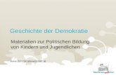 Geschichte der Demokratie Materialien zur Politischen Bildung von Kindern und Jugendlichen .