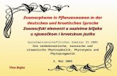 Zoomorpheme in Pflanzennamen in der deutschen und kroatischen Sprache Zoomorfski elementi u nazivima biljaka u njemačkom i hrvatskom jeziku Sprachwissenschaftliches.