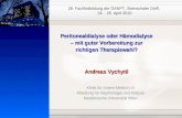 Peritonealdialyse oder Hämodialyse – mit guter Vorbereitung zur richtigen Therapiewahl? Andreas Vychytil Klinik für Innere Medizin III Abteilung für Nephrologie.