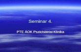 Seminar 4. PTE ÁOK Pszichiátriai Klinika. Die Methoden der Datengewinnung Leistungs- und Persönlichkeitstests Leistungstests -beinhalten Aufgaben, die.