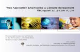 Univ.-Lektor Dipl.-Ing. Dr. Markus Schranz staatlich befugter und beeideter Ingenieurkonsulent für Informatik Web Application Engineering & Content Management.