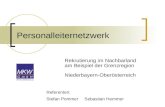 Personalleiternetzwerk Rekrutierung im Nachbarland am Beispiel der Grenzregion Niederbayern-Oberösterreich Referenten: Stefan Pommer Sebastian Hemmer.