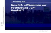 CH-Dunkel 1. Fachtagung SKZS Herzlich willkommen zur Fachtagung CH-Dunkel!