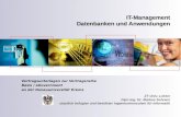 ZT Univ.-Lektor Dipl.-Ing. Dr. Markus Schranz staatlich befugter und beeideter Ingenieurkonsulent für Informatik IT-Management Datenbanken und Anwendungen.