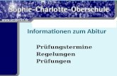 Informationen zum Abitur Prüfungstermine Regelungen Prüfungen.